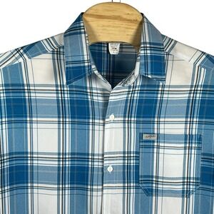 CalTop‎ Men Large Polyester Plaid Made in USA Vintage Style:1000 Shirt